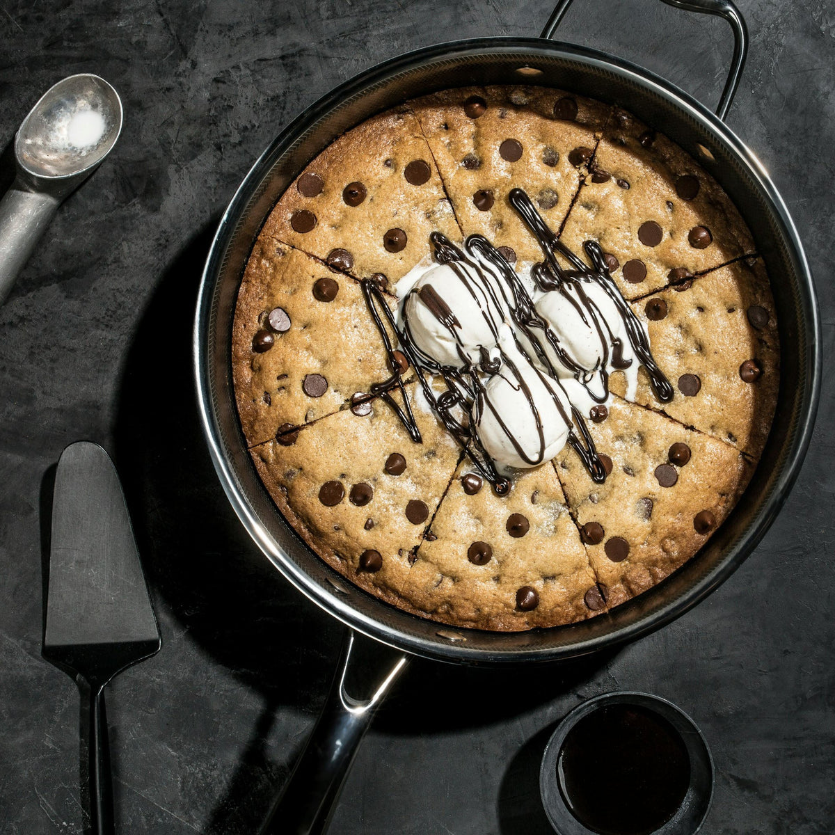 3 Litre Hybrid Deep Sauté Pan with Lid
