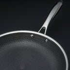 7 pc WILNA Hybrid Cookware Set w/ Lids & Wok