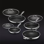 7 pc WILNA Hybrid Cookware Set w/ Lids & Wok