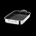 Hybrid Roasting Pan with Rack, 23 x 33 cm