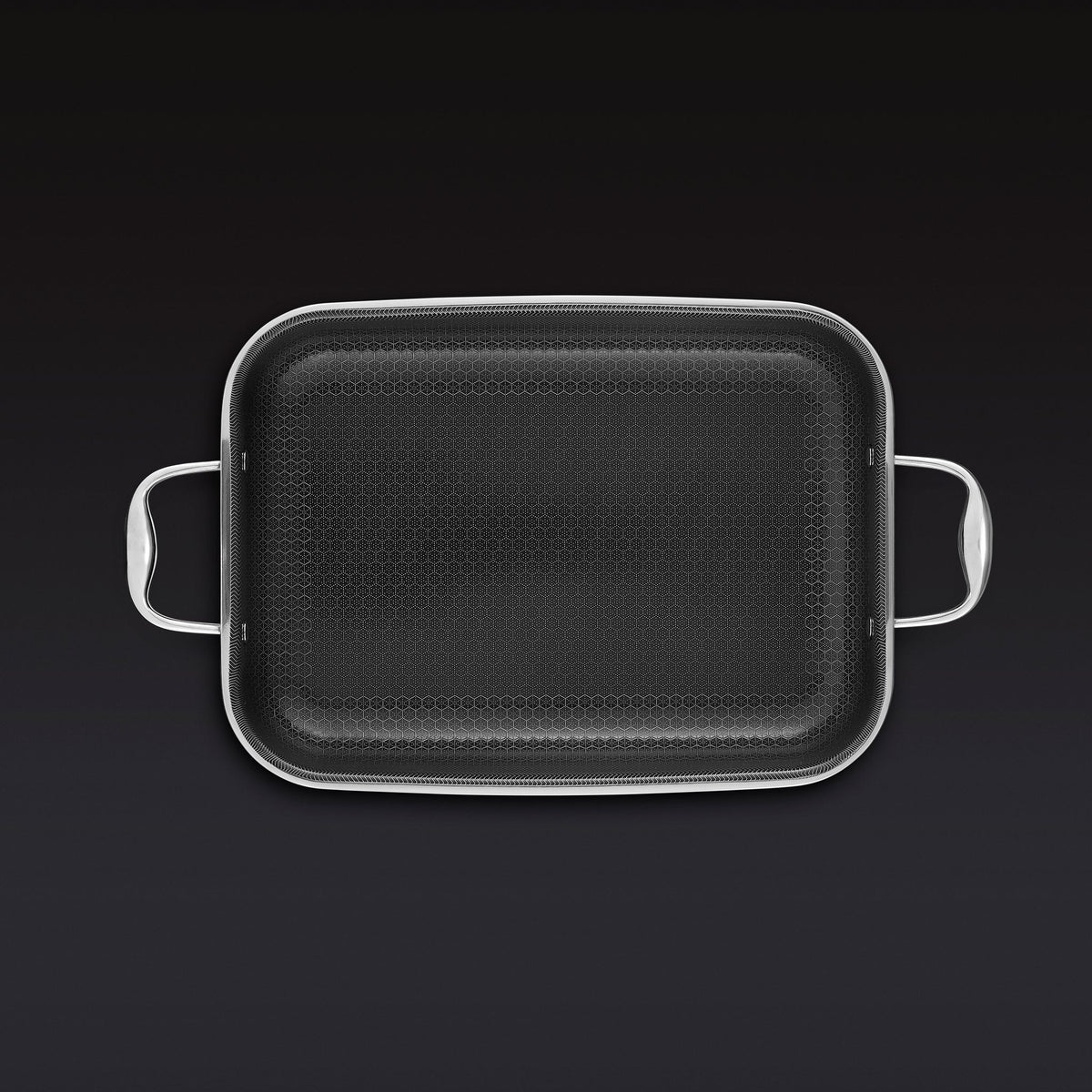 Hybrid Roasting Pan with Rack, 23 x 33 cm