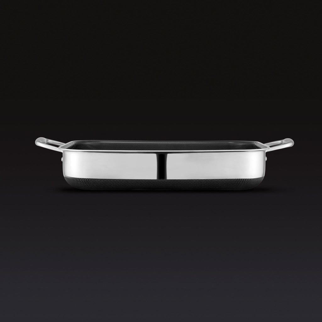 Hybrid Roasting Pan with Rack, 23 x 33 cm