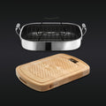 WILNA Hybrid Roasting and Cutting Board Set