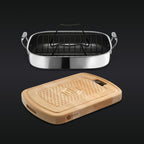WILNA Hybrid Roasting and Cutting Board Set