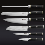 Master Series Japanese Damascus Steel Knife Set, 6-piece