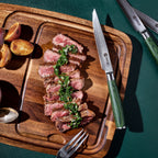 Japanese Damascus Steel Steak Knife Set, 4-pc