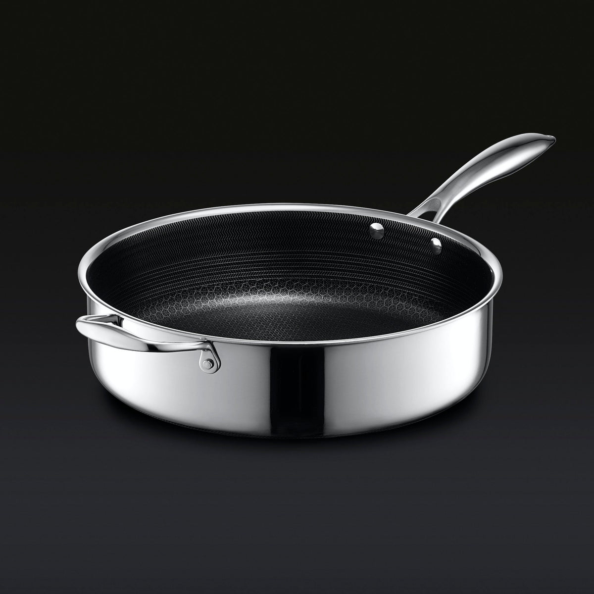 5 Litre Hybrid Deep Sauté Pan with Lid