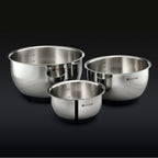 WILNA Vacuum Seal Stainless Steel Mixing and Storage Bowls